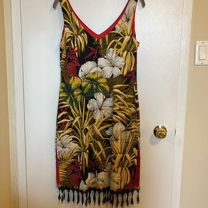 Mica dress all natural fabrics and beautiful design, vintage, size 6